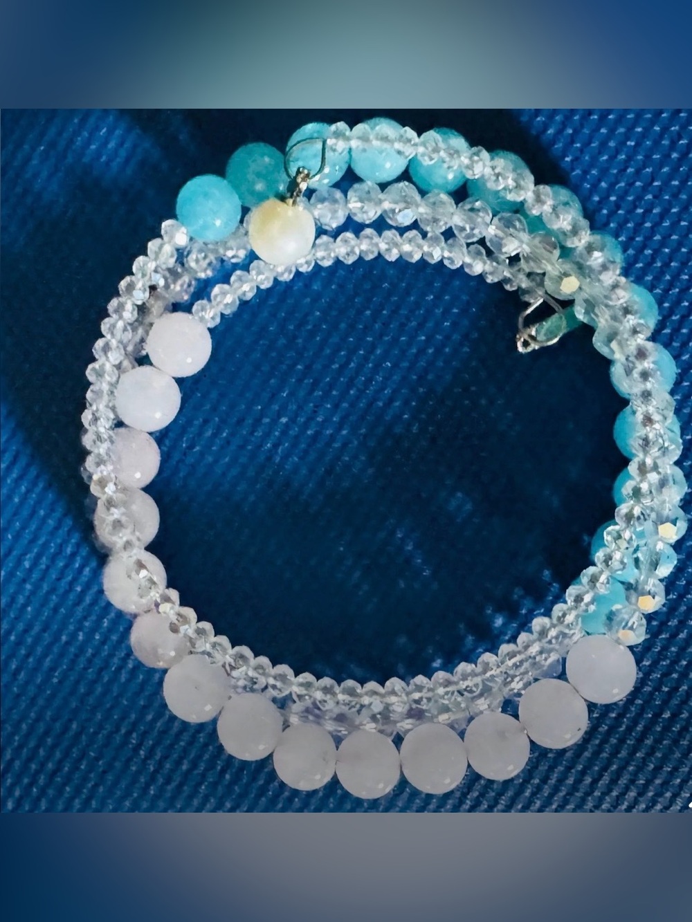 Vantel Pearls Wrap Bracelet